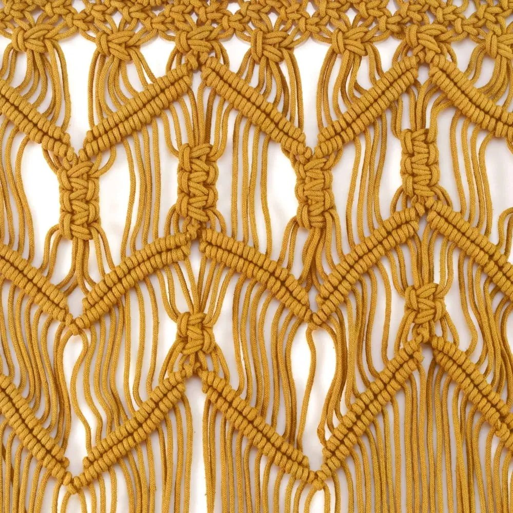 Sárga függöny ajtóra 90x200 cm Macarena – douceur d'intérieur