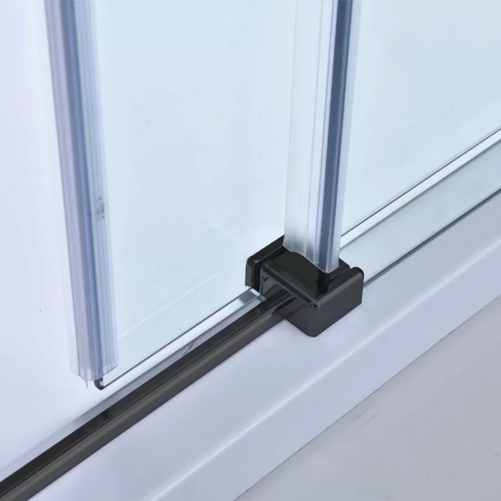 Bold-in 80x100 cm aszimmetrikus zuhanykabin zuhanytálca nélkül