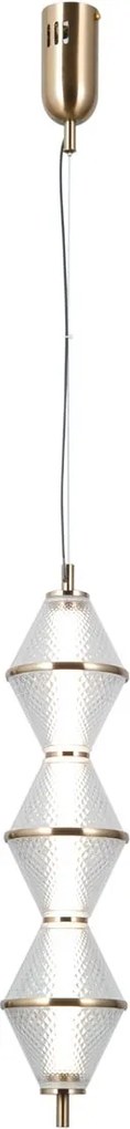 Italux modern függeszték fuente átlátszó arany itxpnd-34395-3v-hbr