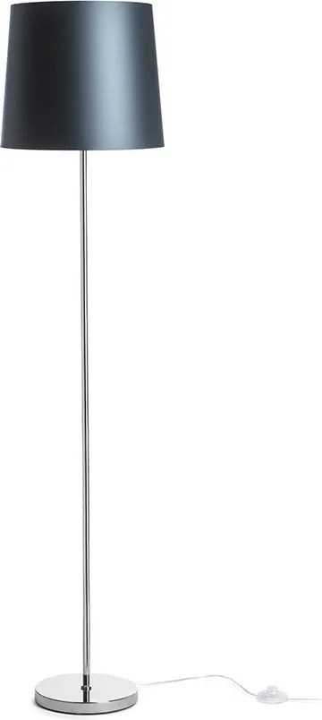 RENDL NYC/CONNY 35 állólámpa Monaco petróleumkék/ezüst PVC/króm 230V LED E27 15W
