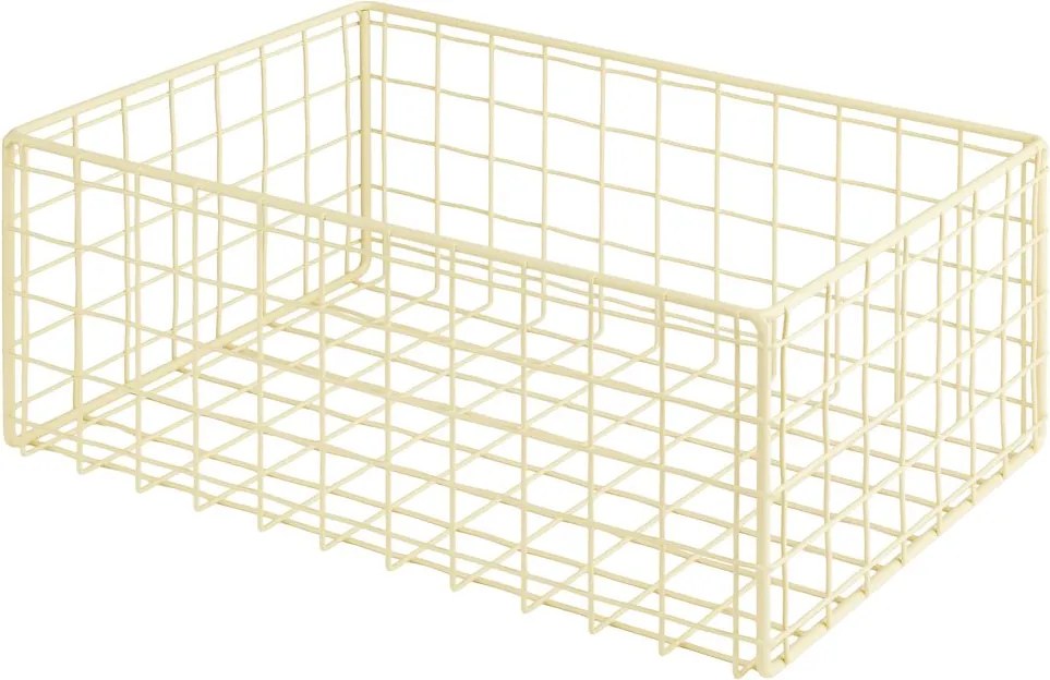 DEPOSIT fém kosár 20x30cm sárga