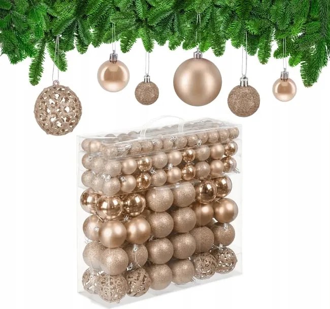 Karácsonyfadíszek 150 Db Karácsonyi Dekoráció A Karácsonyfára