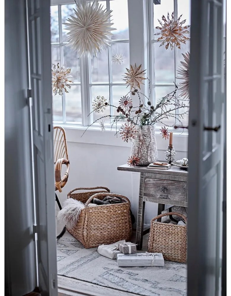 Papír karácsonyi függődísz készlet 6 db-os Star – Bloomingville