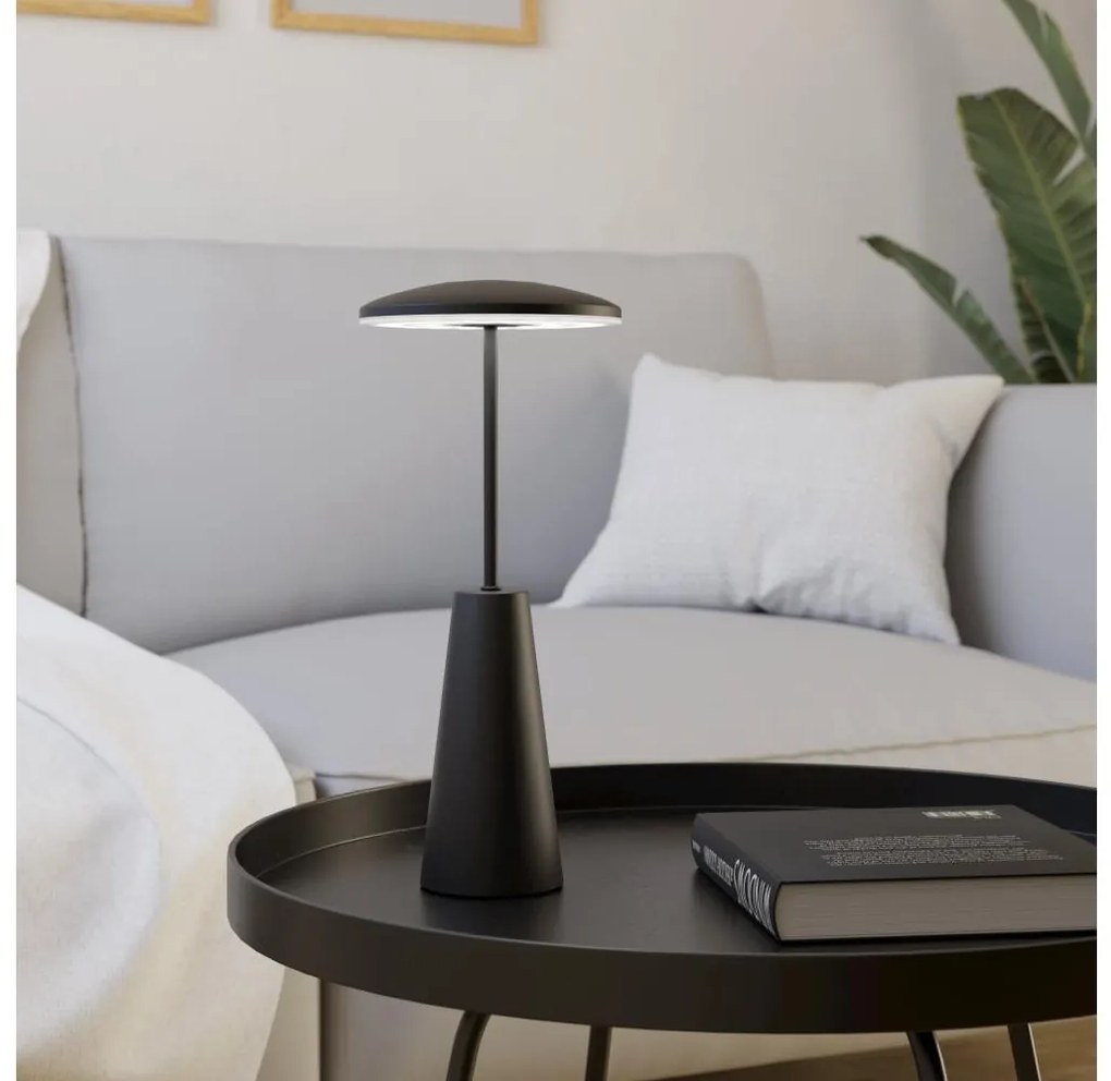 Eglo 900925 - LED Dimmelhető kültéri lámpa PICCOLA 2,8W/5V 5200mAh IP54 fekete