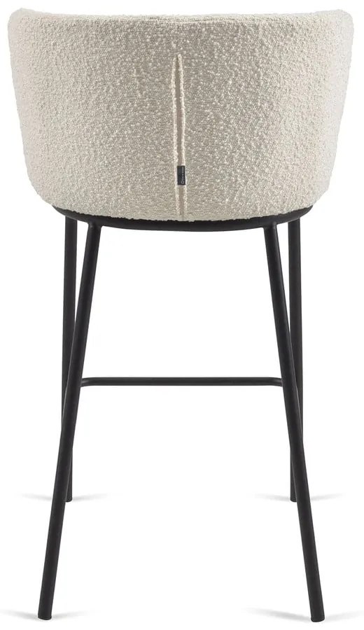 Fehér bárszék (ülésmagasság 65 cm) Ciselia – Kave Home