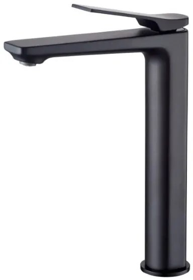 Invena Neri, magas mosdócsaptelep, fekete matt, BU-01-W04-L