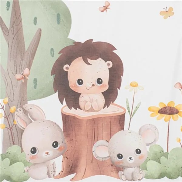 Pelenkázó lap Baby Mix Erdei állatok 47x70cm