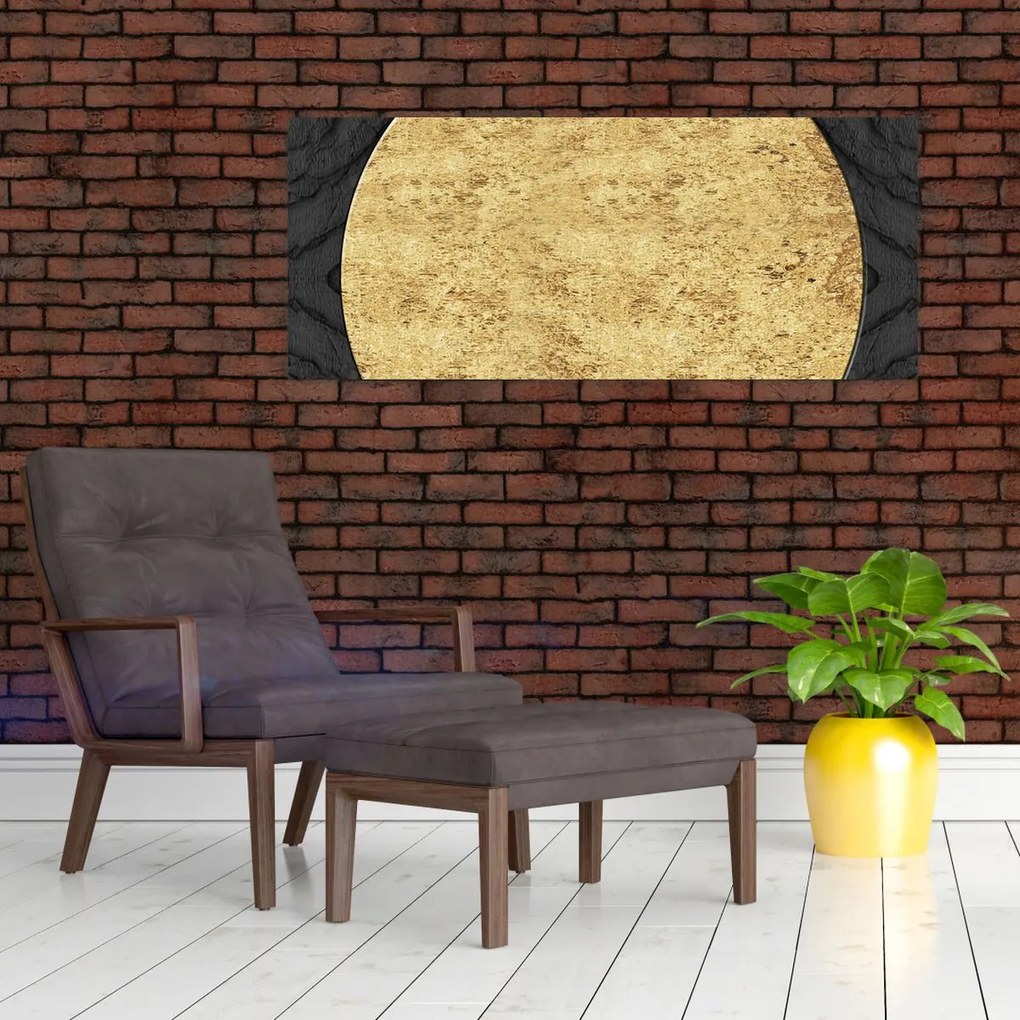 Kép - Arany szerkezet N⁰2 (120x50 cm)