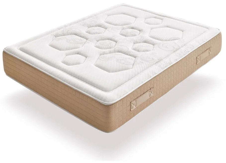 Kemény-közepes keménységű kétoldalas hőszabályozó rugós matrac 160x200 cm Hexaflex Bagged Springs Gel – Moonia