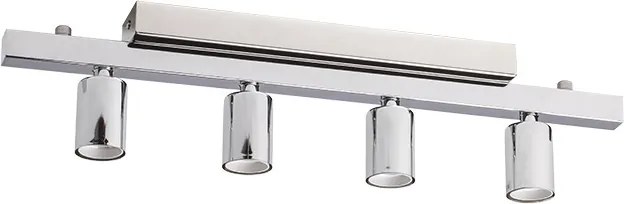 RENDL RALLONG IV mennyezeti lámpa alap króm 230V LED E27 4x15W