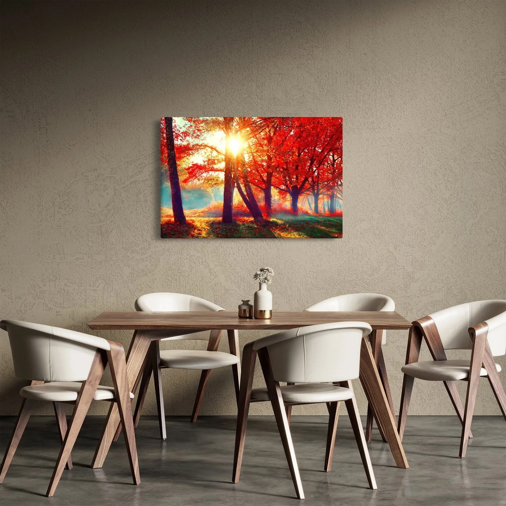 Kép - Őszi táj (90x60 cm)
