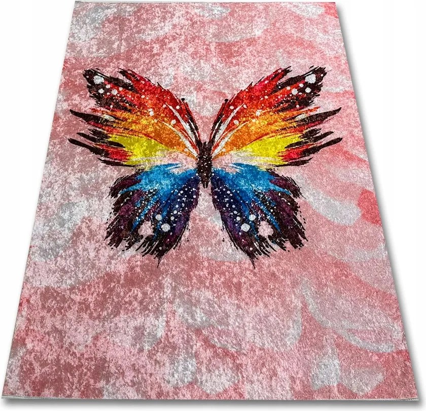 Gyerekszőnyeg 160x230 Puha Modern Szőnyeg Print Intenzív Szín