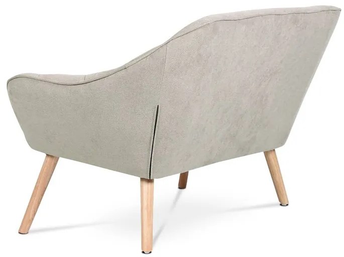 Kétszemélyes Kanapé, Ezüst Szövet. AK-322 SIL2