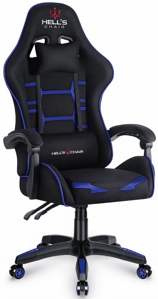 Gamer szék HC-1008 - fekete-kék