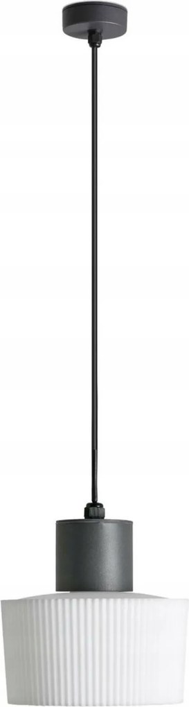 Faro Muffin függeszték, sötétszürke, E27, IP44, modern dizájn