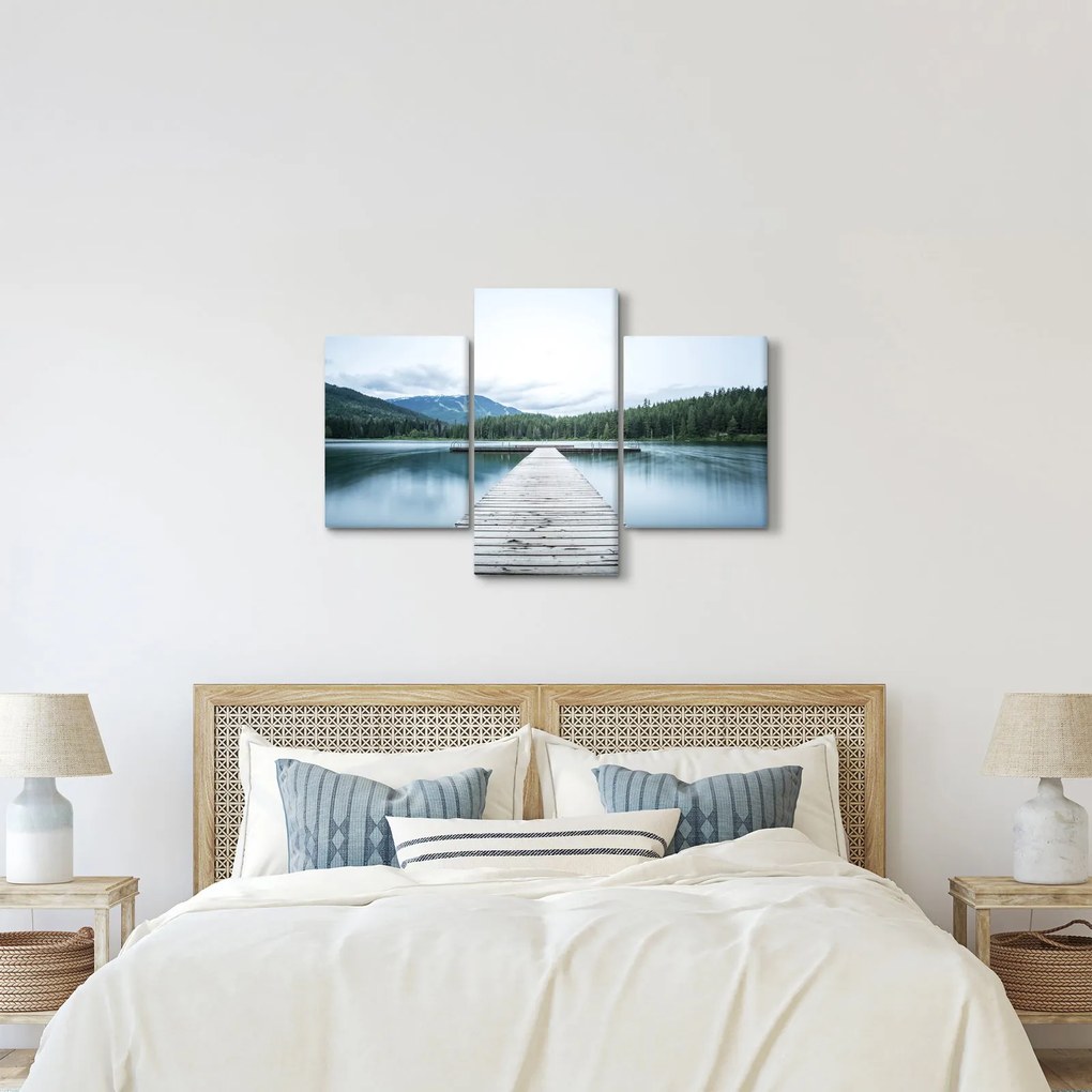 Kép - Kilátás a mólóról (90x60 cm)