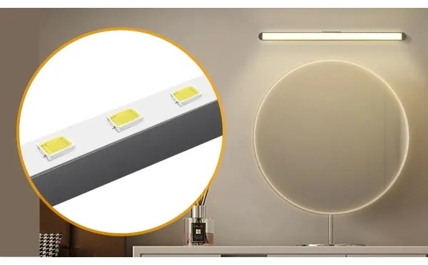 Aigostar - LED Dimmelhető újratölthető tükörvilágítás LED/2,9W/5V