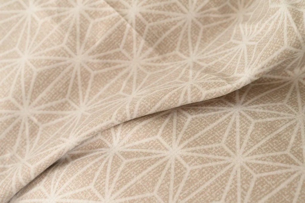 Kétoldalas ágynemű DUO SENSE SANDORA krémszínű + Párnahuzat 40x50 cm INGYENESEN Ágyneműhuzat mérete: 70 x 90 cm | 140 x 200 cm