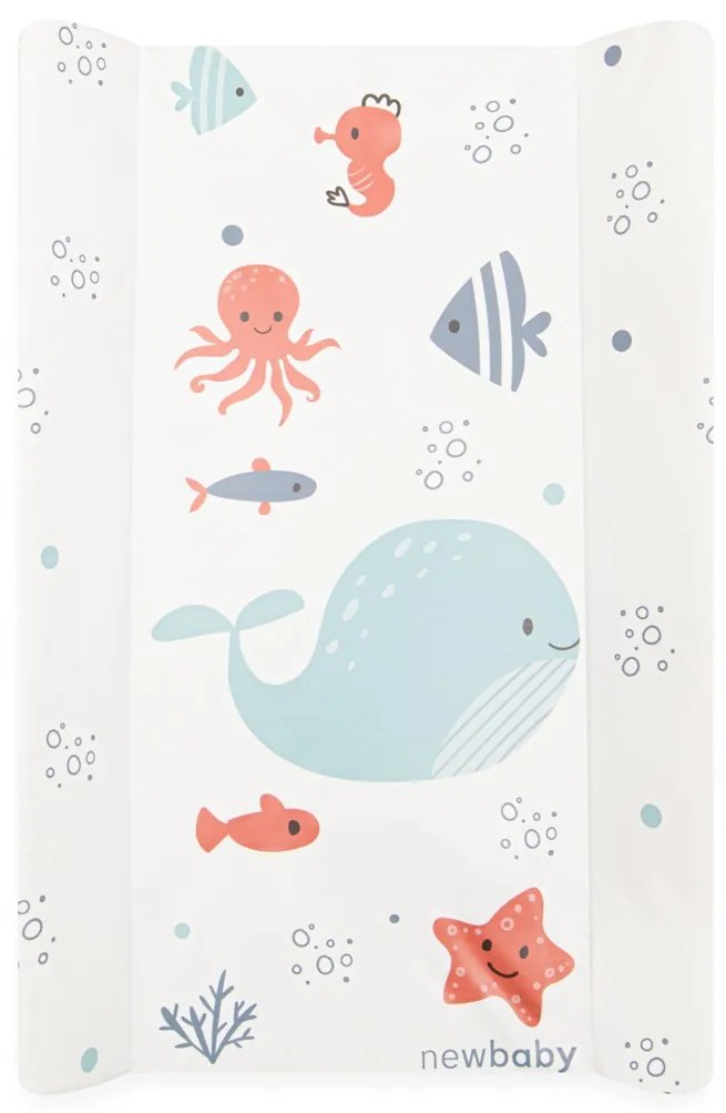 Merev pelenkázó lap New Baby Ocean 47x70cm