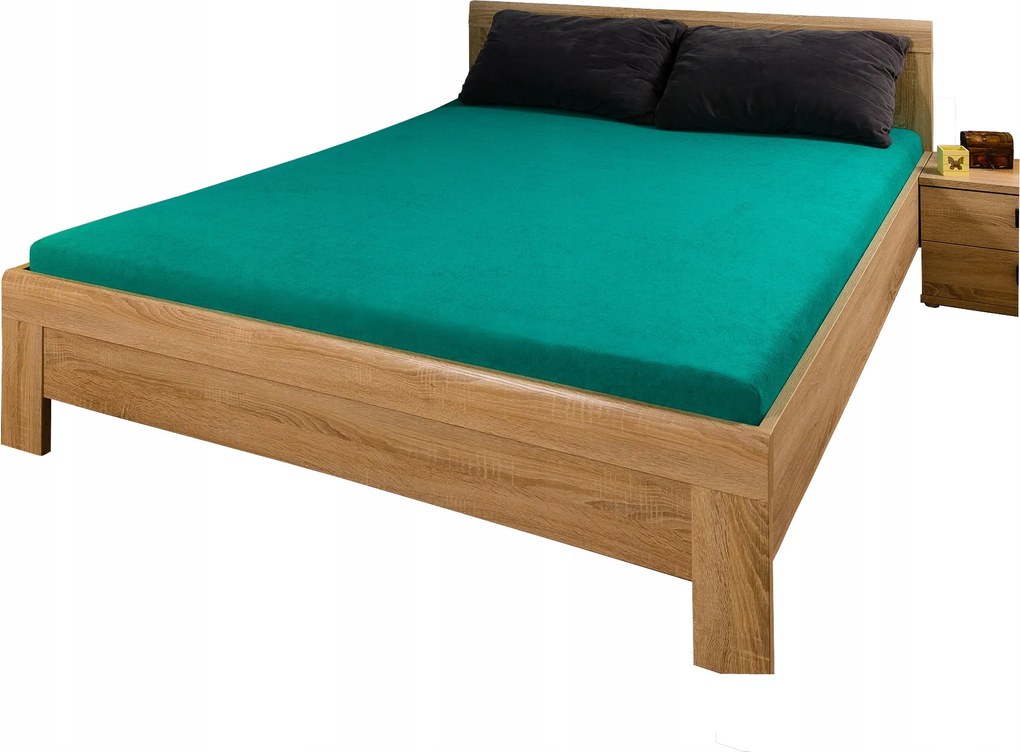 Topper lepedő 200x200x10 cm frottír gumis Válassz Színt