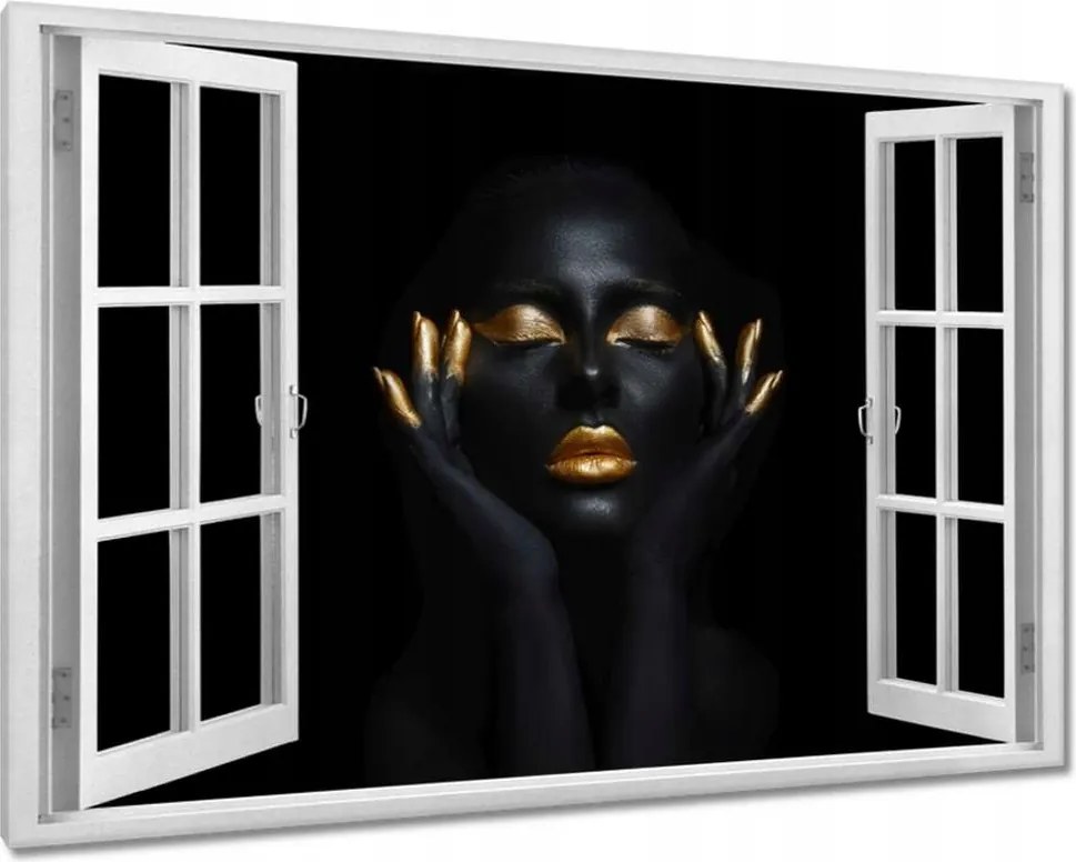 Festmények 120x80 Arany meditáció