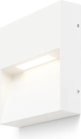 RENDL AQILA SQ fali lámpa fehér 230V LED 6W IP54 3000K