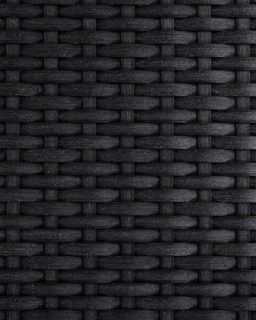 Szék szett 2db Grosso (fekete) (rattan). 1011517