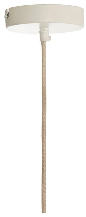 Krémszínű függőlámpa ø 49,5 cm Zubedo – Light &amp; Living