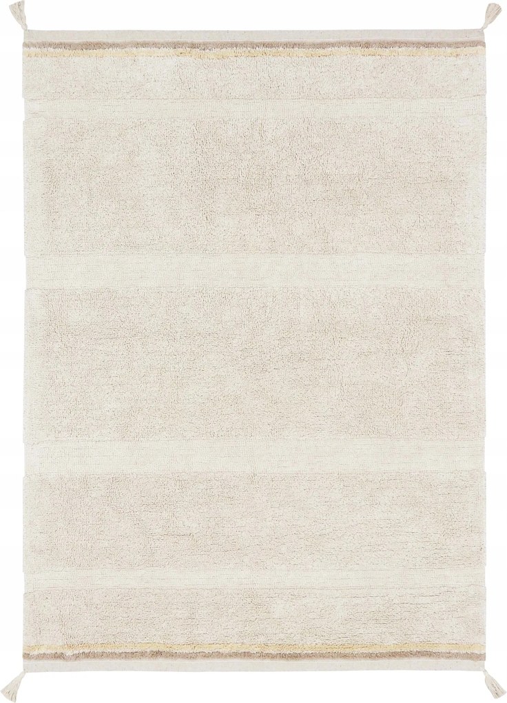 Lorena Canals pamut szőnyeg Bloom 140x200 natúr gyerekszobába