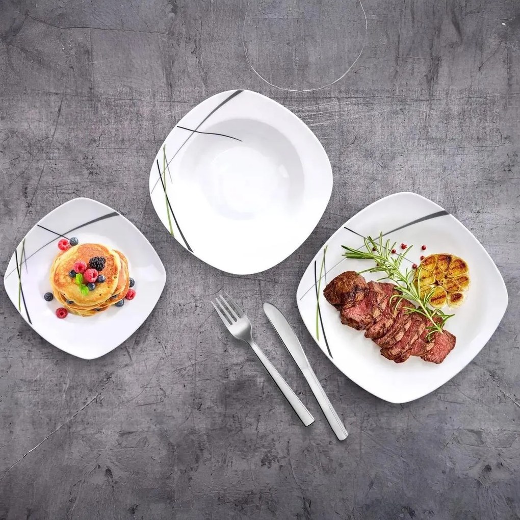 Orion GREEN 18 részes étkészlet