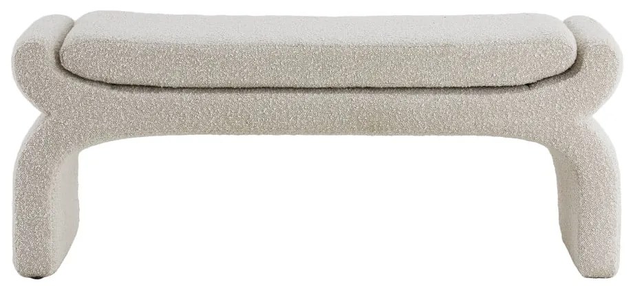 Krémszínű buklé pad Nafya – Light &amp; Living