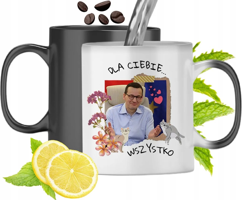 Mágikus Színváltós Bögre fényképes nyomtatással