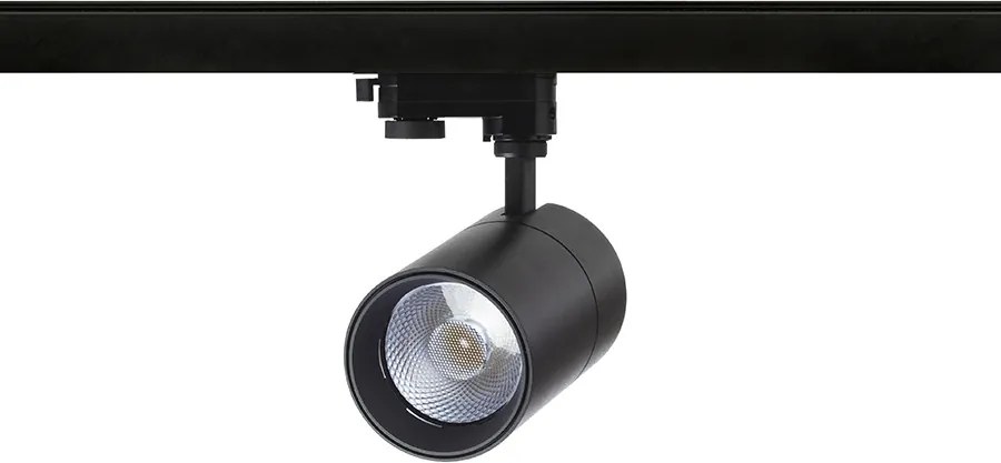 RENDL WISH 30 DIMM háromáramkörös sínre fekete 230V LED 30W 36° 3000K 4000K 5000K
