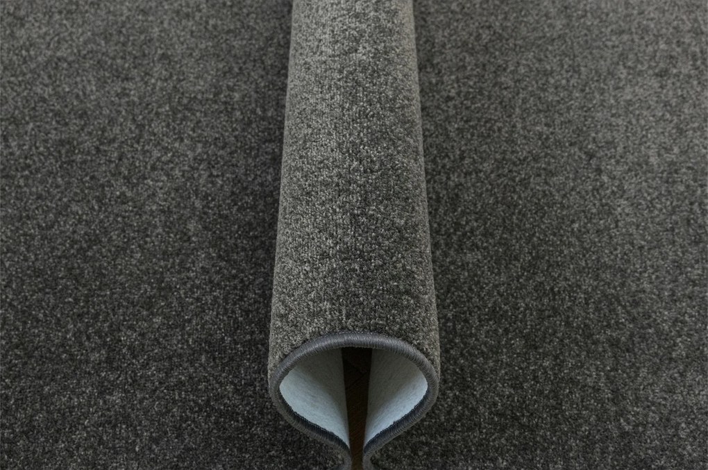 Szürke Grafit Szőnyeg Puha Sima Filc Hálószobába Dynasty 200x250 cm