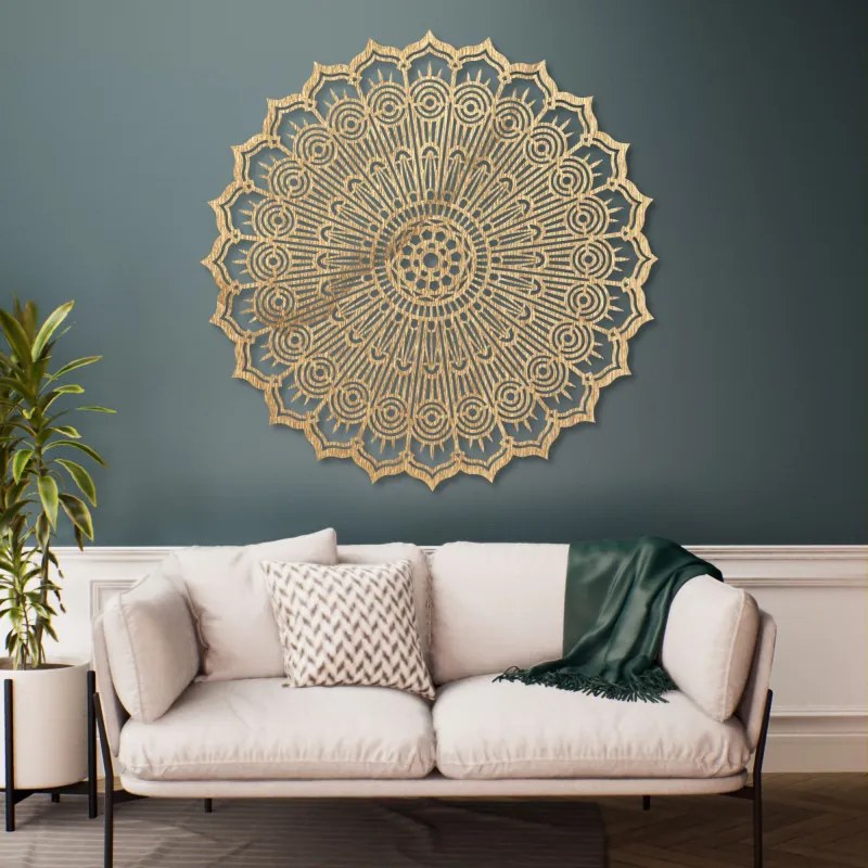 Gyógyító mandala a falon - Elegáns dekoráció az Ön belső terébe | LEER