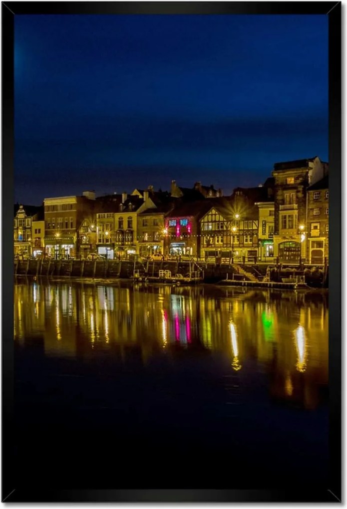 Poszterek keretben 40x60 Tengerparti város