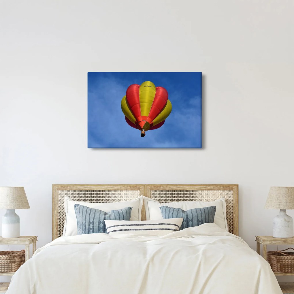 Repülő léggömb képe (90x60 cm)