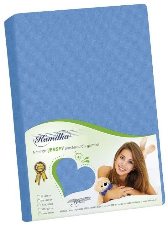 Bellatex Jersey lepedő kék