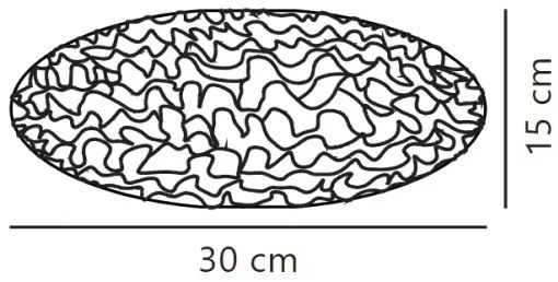 Nordlux - VILLO E27 búra, 30 cm átmérő, fehér