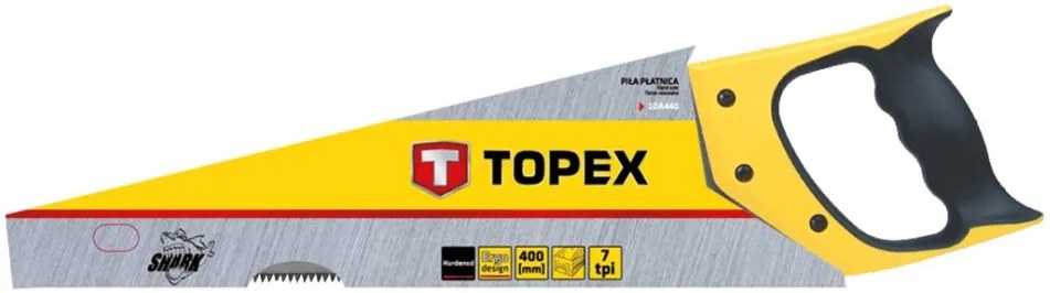 Rókafarkú Fűrész 400Mm Shark 7Tpi Topex