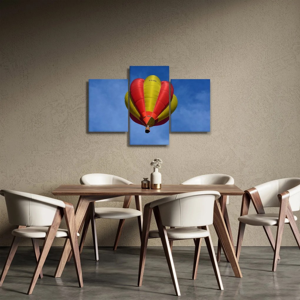 Repülő léggömb képe (90x60 cm)