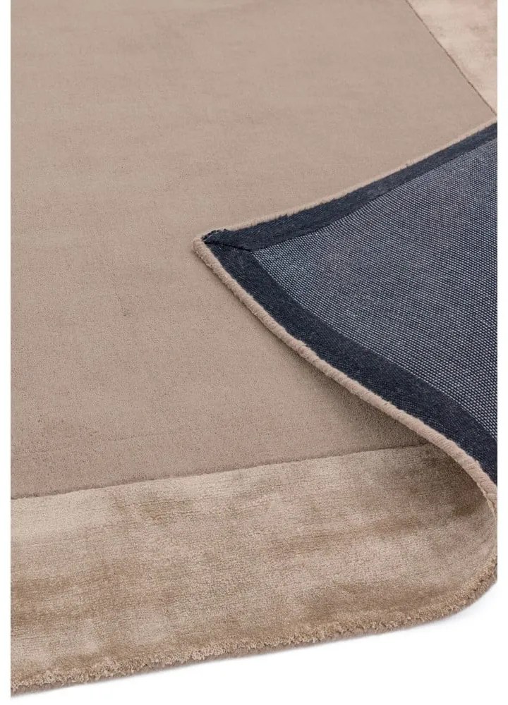 Világosbarna kézi szövésű gyapjú keverék szőnyeg 160x230 cm Ascot – Asiatic Carpets