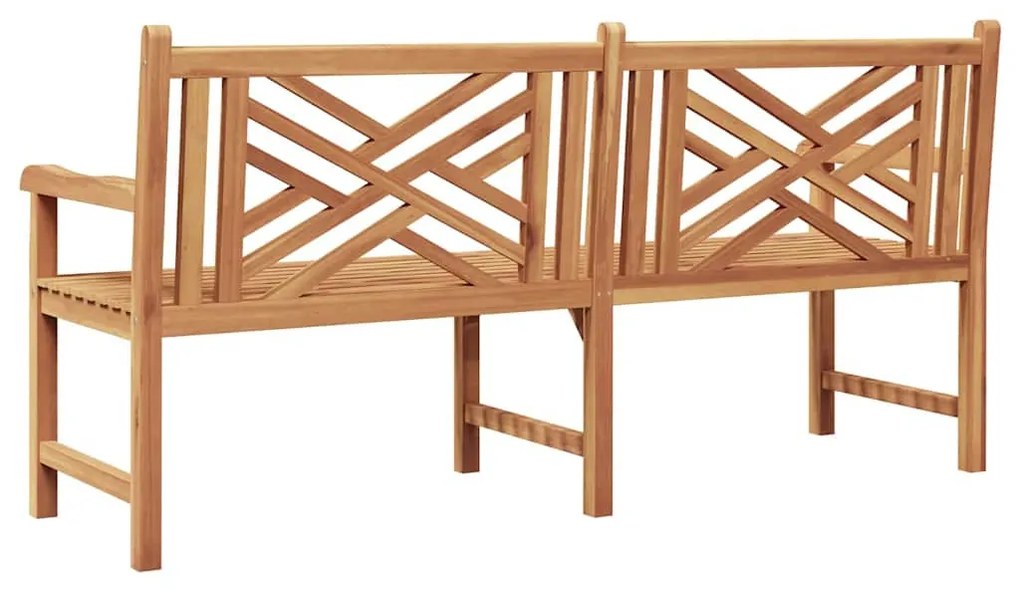 Kerti pad Barna 180 x 60 x 90 cm Tömör tíkfa