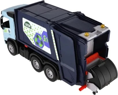 Volvo WORXX 53 cm-es szemetesautó kék/fekete