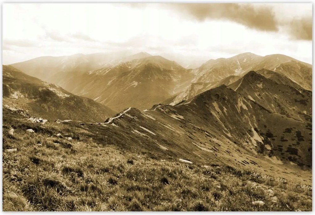 Poszterek 185x125 Tátra Lengyel hegyek Kilátás