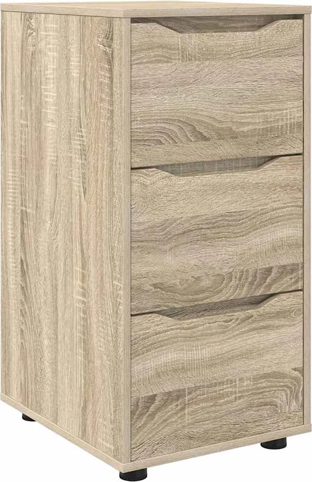 vidaXL Tárolószekrény Sonoma tölgy 40 x 48 x 81 cm Faanyag