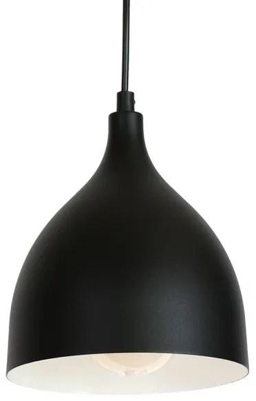 Csillár zsinóron NOAK 1xE27/15W/230V fekete