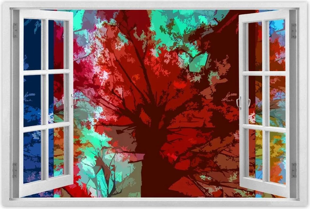 Poszterek 60x40 Őszi absztrakt