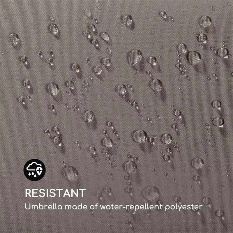 Blumfeldt Flex-Shade XL, napernyő, 150 x 210 cm, poliészter, UV 50, sötétszürke