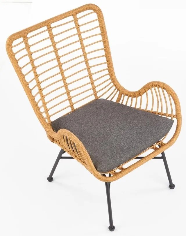 Ikaro kerti szék, rattan